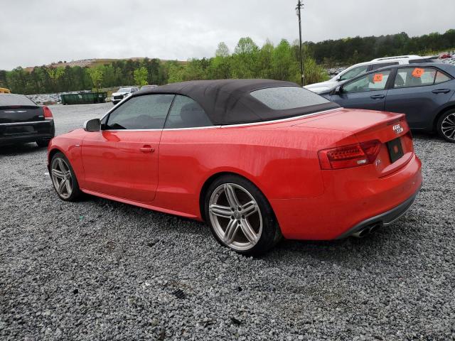 WAUVGAFH3DN006577 - 2013 AUDI S5 PRESTIGE 红色 照片 2