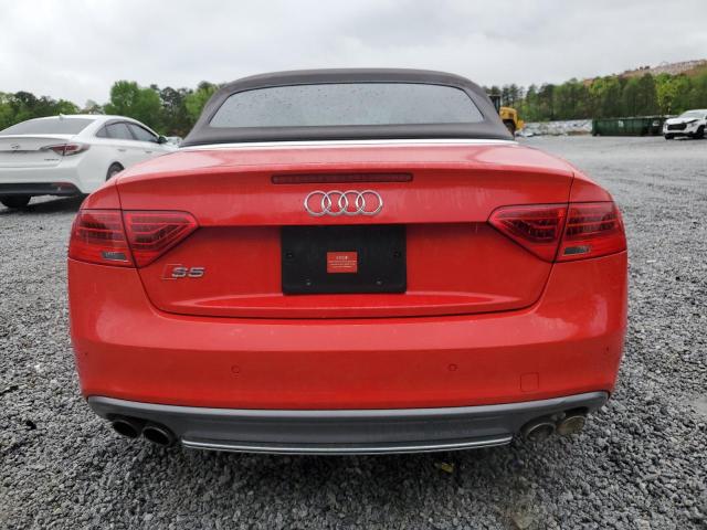 WAUVGAFH3DN006577 - 2013 AUDI S5 PRESTIGE 红色 照片 6