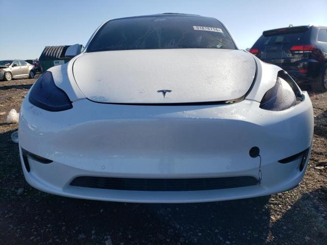 7SAYGDEE5NF450300 - 2022 TESLA MODEL Y WHITE photo 5