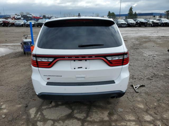 1C4RDJAG1MC793343 - 2021 DODGE DURANGO SXT WHITE photo 6