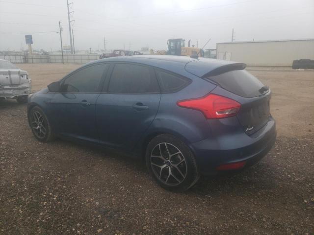 1FADP3M26JL311397 - 2018 FORD FOCUS SEL BLUE photo 2