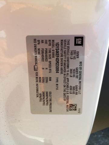 1GYS4KEF4DR230884 - 2013 CADILLAC ESCALADE ESV PLATINUM თეთრი ფოტო 13