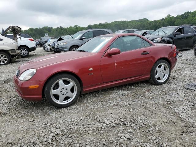 WDBKK47F7YF159786 - 2000 MERCEDES-BENZ SLK 230 KOMPRESSOR RED photo 1