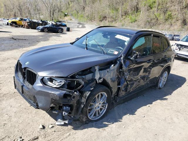 5UX53DP04N9K05896 - 2022 BMW X3 XDRIVE30I GRAY photo 1