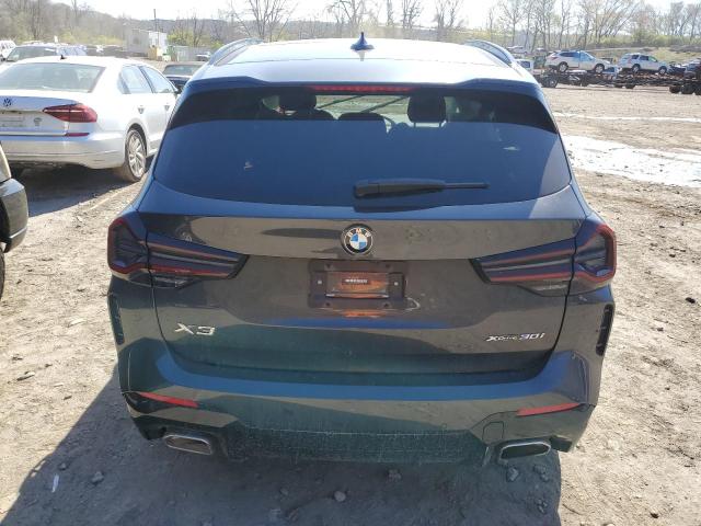 5UX53DP04N9K05896 - 2022 BMW X3 XDRIVE30I GRAY photo 6