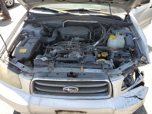JF1SG65673H745733 - 2003 SUBARU FORESTER 2.5XS ვერცხლისფერი ფოტო 11