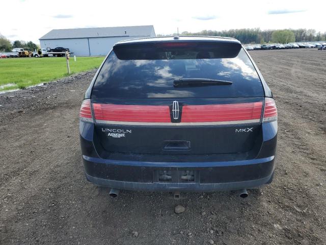 2LMDU68CX8BJ23015 - 2008 LINCOLN MKX BLACK photo 6