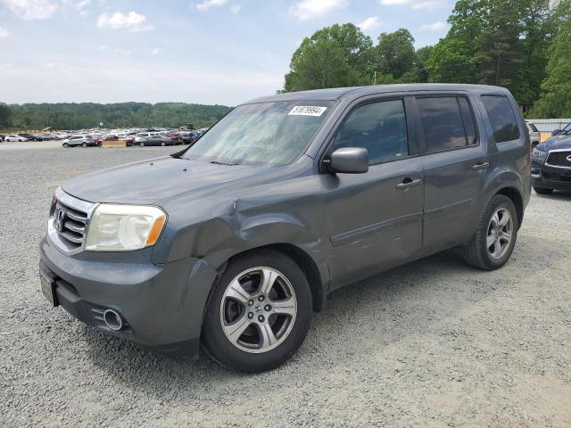 2012 HONDA PILOT EXL, 