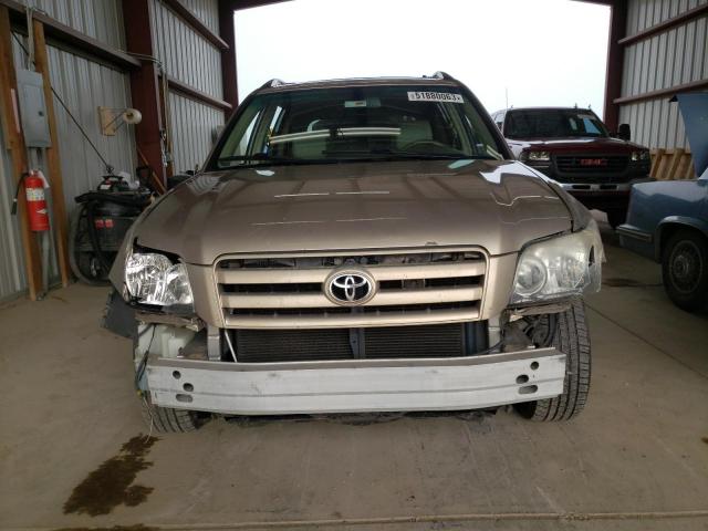 JTEDP21A870146040 - 2007 TOYOTA HIGHLANDER SPORT GOLD photo 5