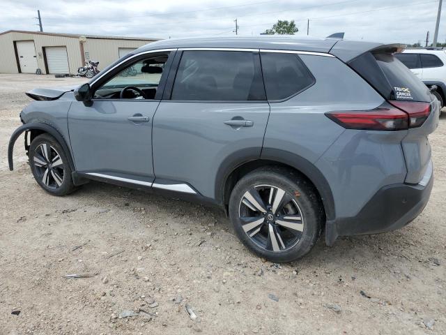 5N1AT3CA5MC741424 - 2021 NISSAN ROGUE SL GRAY photo 2