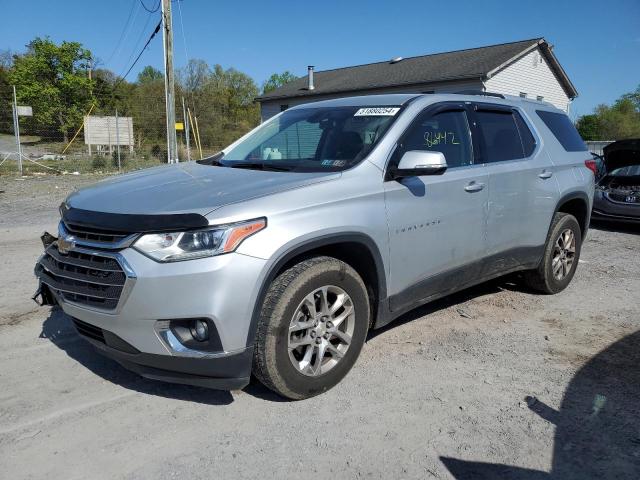 1GNEVGKW2JJ188704 - 2018 CHEVROLET TRAVERSE LT SILVER photo 1