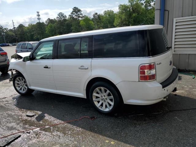 2FMGK5CC2BBD08036 - 2011 FORD FLEX SEL WHITE photo 2