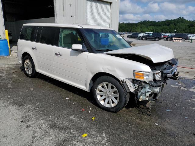 2FMGK5CC2BBD08036 - 2011 FORD FLEX SEL WHITE photo 4