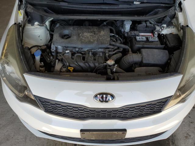 KNADM4A37H6015414 - 2017 KIA RIO LX WHITE photo 11