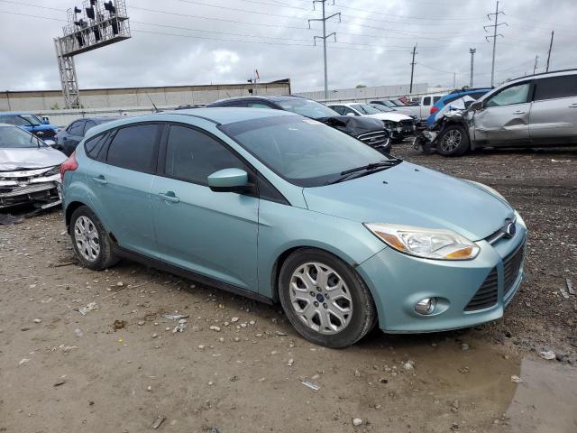 1FAHP3K23CL225780 - 2012 FORD FOCUS SE TEAL photo 4