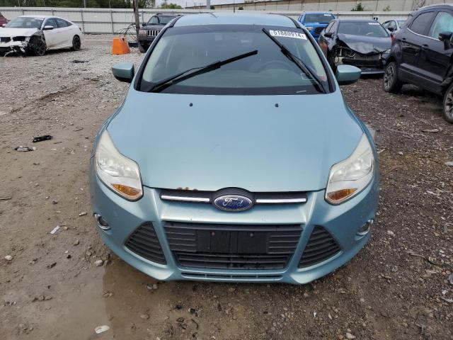 1FAHP3K23CL225780 - 2012 FORD FOCUS SE TEAL photo 5