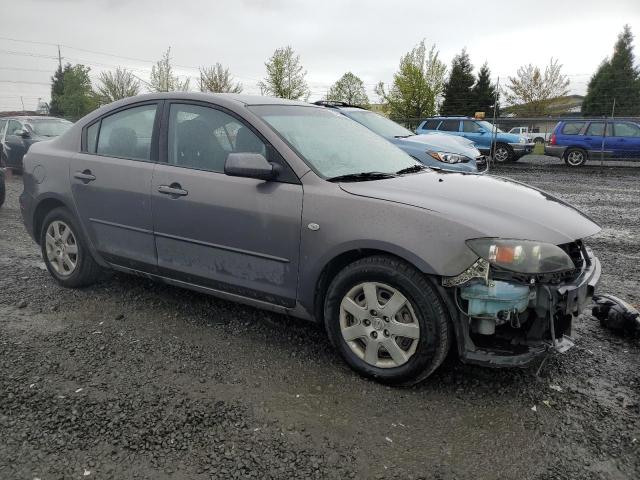 JM1BK12F371745212 - 2007 MAZDA 3 I GRAY photo 4