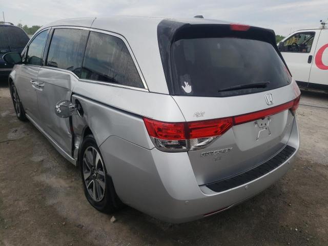 5FNRL5H93FB088583 - 2015 HONDA ODYSSEY TOURING SILVER photo 2