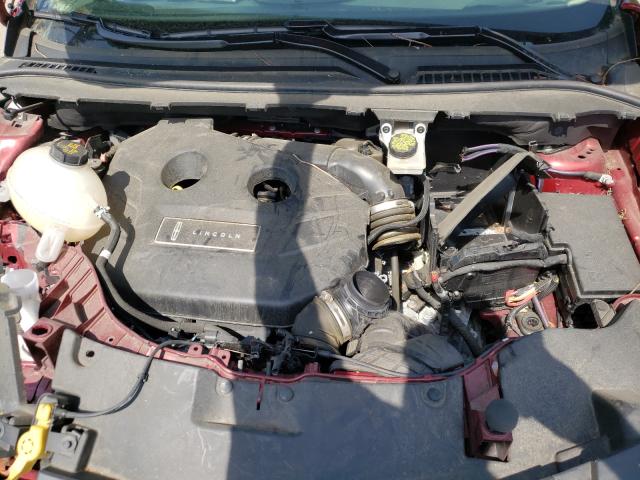 5LMCJ3D96JUL31821 - 2018 LINCOLN MKC RESERVE RED photo 7