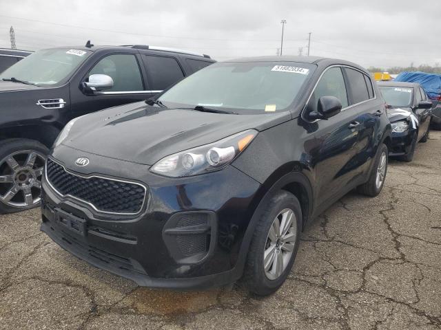 KNDPM3AC2K7576275 - 2019 KIA SPORTAGE LX BLACK photo 1