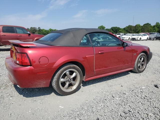 1FAFP45X53F448826 - 2003 FORD MUSTANG GT RED photo 3