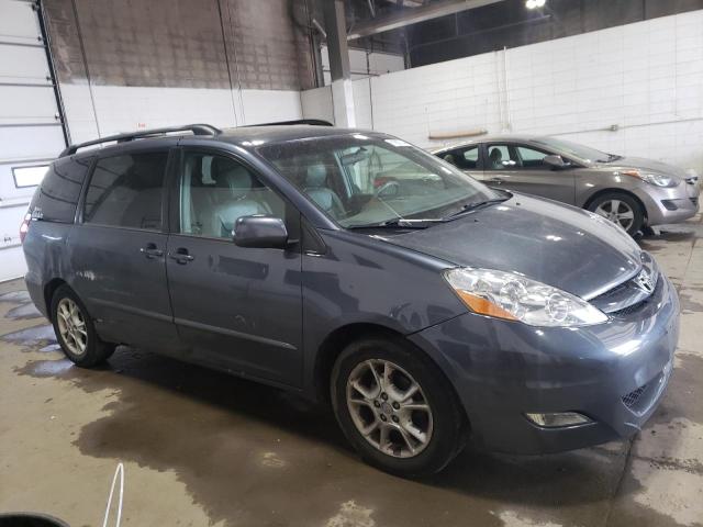 5TDZA22C76S585821 - 2006 TOYOTA SIENNA XLE BLUE photo 4