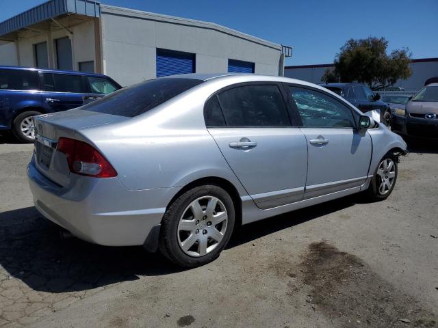 2HGFA16549H332257 - 2009 HONDA CIVIC LX GRAY photo 3