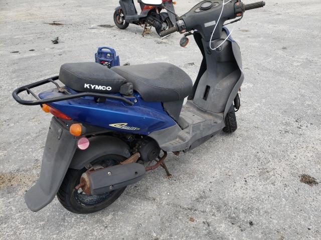 LC2U6A032BC000695 - 2011 KYMCO USA INC AGILITY 50 BLUE photo 4