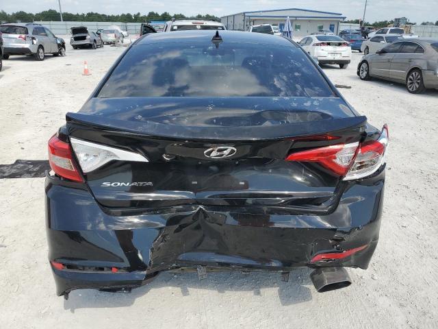 5NPE24AF0HH523771 - 2017 HYUNDAI SONATA SE BLACK photo 6