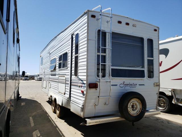 4YDF2822019260457 - 2001 KEYSTONE SPRINTER WHITE photo 3