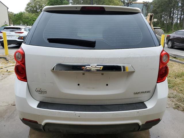 1GNALBEK4DZ109927 - 2013 CHEVROLET EQUINOX LS WHITE photo 6