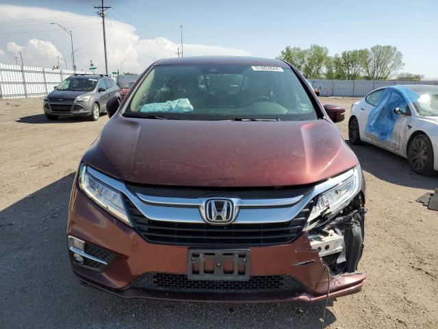 5FNRL6H98JB068862 - 2018 HONDA ODYSSEY ELITE MAROON photo 5