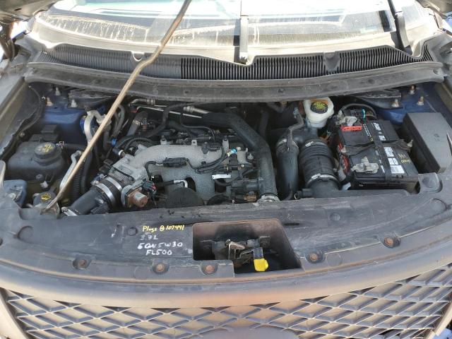 1FM5K8AT4EGC50195 - 2014 FORD EXPLORER POLICE INTERCEPTOR Mavi foto 11