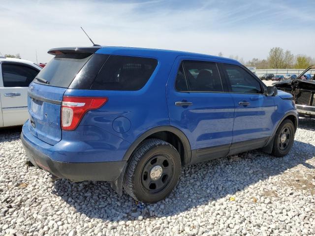1FM5K8AT4EGC50195 - 2014 FORD EXPLORER POLICE INTERCEPTOR Mavi foto 3