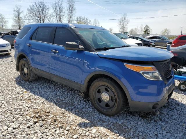 1FM5K8AT4EGC50195 - 2014 FORD EXPLORER POLICE INTERCEPTOR Mavi foto 4