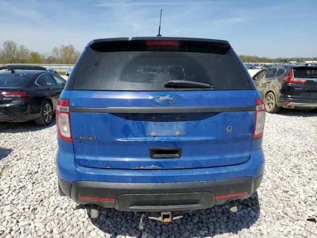 1FM5K8AT4EGC50195 - 2014 FORD EXPLORER POLICE INTERCEPTOR Mavi foto 6