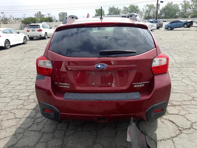 JF2GPABC0G8237561 - 2016 SUBARU CROSSTREK PREMIUM BURGUNDY photo 6