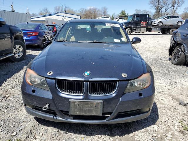 WBAVC93557KX53334 - 2007 BMW 328 XI BLUE photo 5