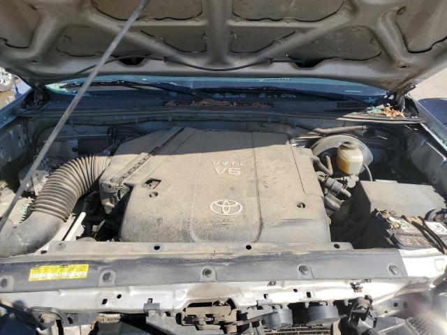 3TMJU62N57M042028 - 2007 TOYOTA TACOMA DOUBLE CAB PRERUNNER SILVER photo 11