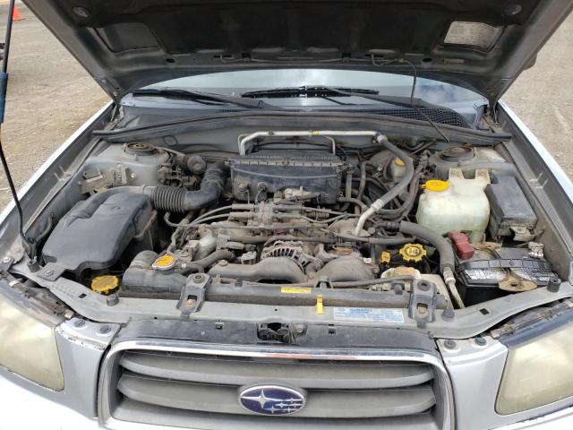 JF1SG65653H755922 - 2003 SUBARU FORESTER 2.5XS Серебристый фото 12