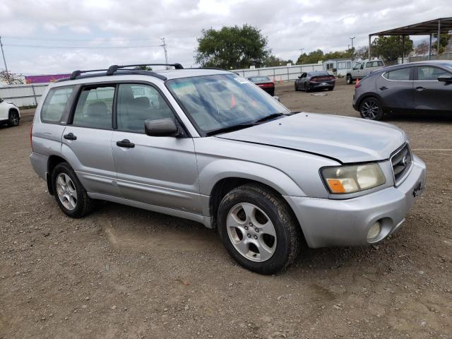 JF1SG65653H755922 - 2003 SUBARU FORESTER 2.5XS Серебристый фото 4