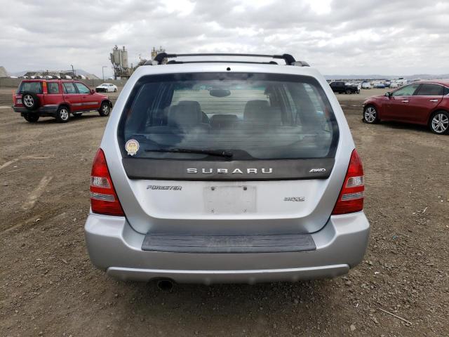 JF1SG65653H755922 - 2003 SUBARU FORESTER 2.5XS SILVER photo 6