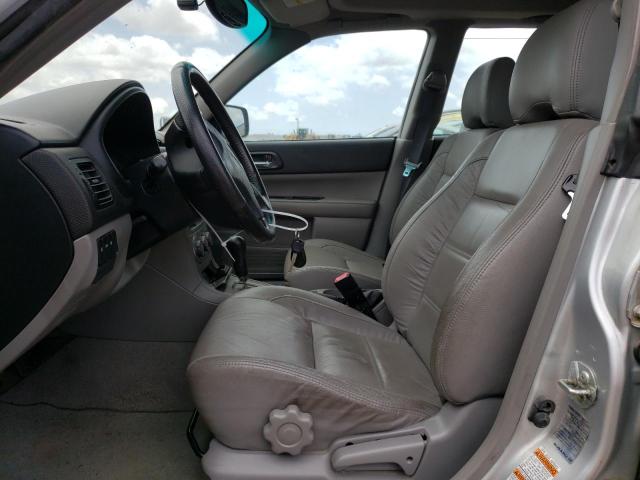 JF1SG65653H755922 - 2003 SUBARU FORESTER 2.5XS Серебристый фото 7