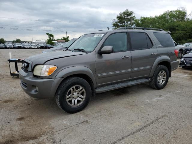 5TDBT48A96S267423 - 2006 TOYOTA SEQUOIA LIMITED GRAY photo 1