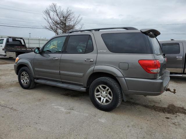 5TDBT48A96S267423 - 2006 TOYOTA SEQUOIA LIMITED GRAY photo 2