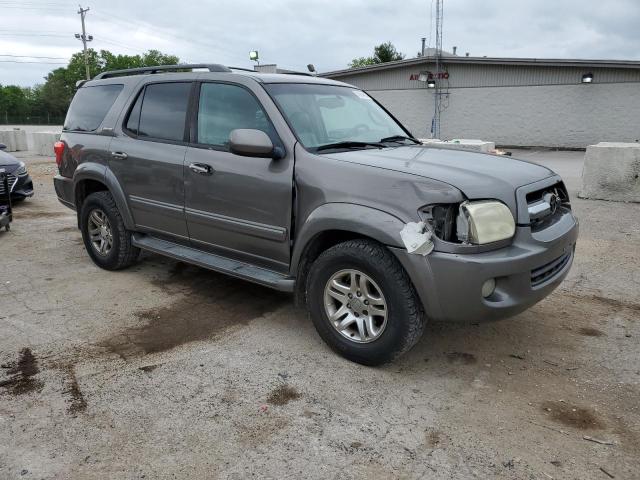 5TDBT48A96S267423 - 2006 TOYOTA SEQUOIA LIMITED GRAY photo 4
