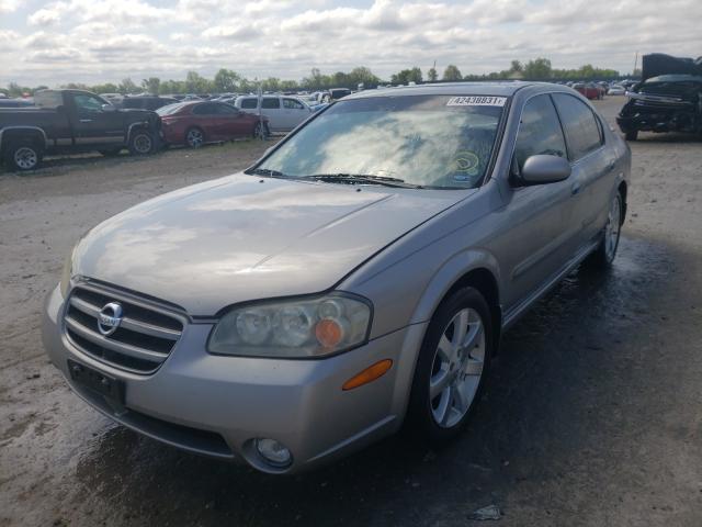 JN1DA31A83T418576 - 2003 NISSAN MAXIMA GLE GRAY photo 2