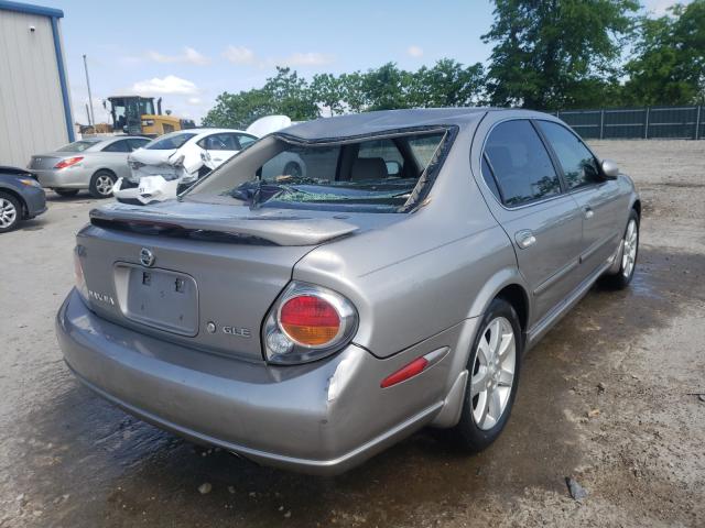 JN1DA31A83T418576 - 2003 NISSAN MAXIMA GLE GRAY photo 4