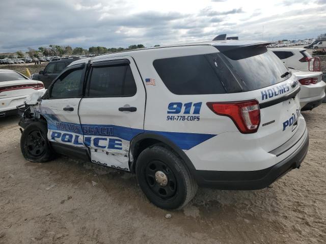 1FM5K8AR5KGB22547 - 2019 FORD EXPLORER POLICE INTERCEPTOR أبيض صورة 2