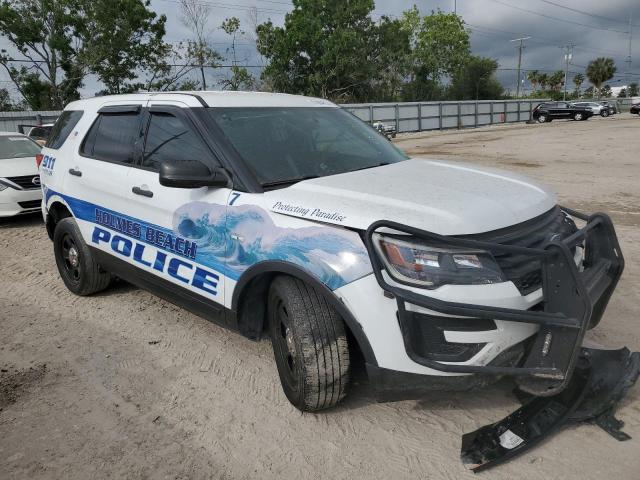 1FM5K8AR5KGB22547 - 2019 FORD EXPLORER POLICE INTERCEPTOR WHITE photo 4